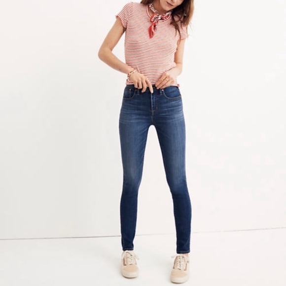 Madewell Denim - Madewell 10” High Rise Skinny 25 x 28 “